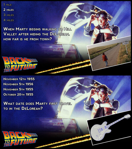 Back To The Future Trivia Preshow Experience