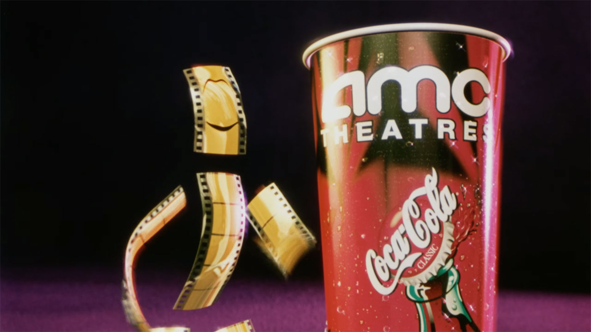 AMC Feature Presentation Coke Bumper